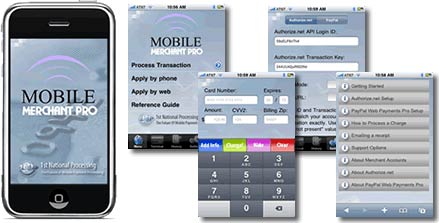 Virtual Credit Card Terminal for iPhone App